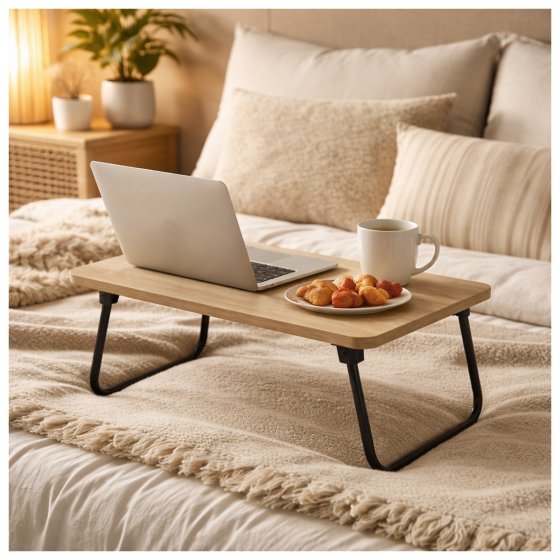 Laptoptisch Frühstückstablett fürs Bett Artisaneiche 