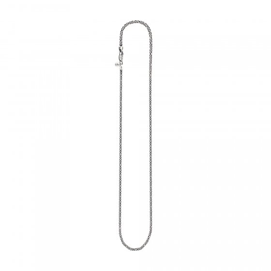 Halskette Silber 925 oxidiert Königskette 