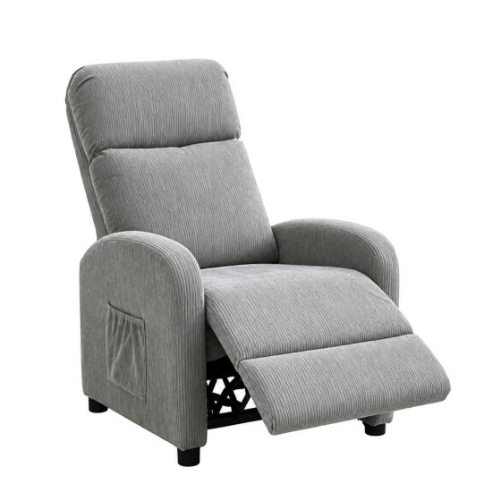Liegesessel Jasna Cord Grau 
