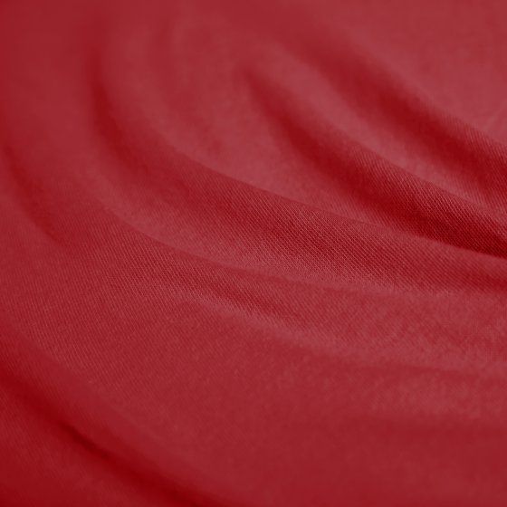Spannbetttuch Mako-Feinjersey HAHN rot | 190x200