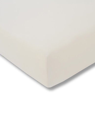 Spannbetttuch Feinjersey ESTELLA elfenbein | 100x220