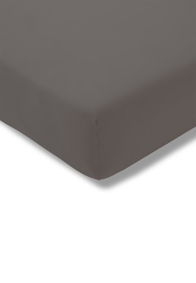 Spannbetttuch Feinjersey ESTELLA schwarz | 100x220
