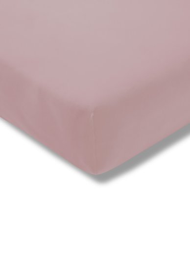 Spannbetttuch Zwirn-Jersey ESTELLA rosa | 200x200