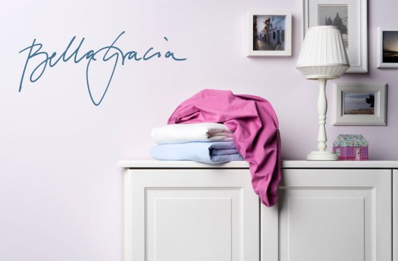 Spannbettlaken Bella Gracia 035 FORMESSE Grau | 200x220-200x240