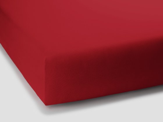 Spannbettlaken Bella Donna Jersey 037 FORMESSE Rot | 200x220-200x240