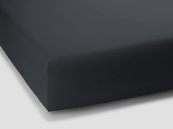 Spannbettlaken Bella Donna Jersey 037 FORMESSE Anthrazit | 200x220-200x240