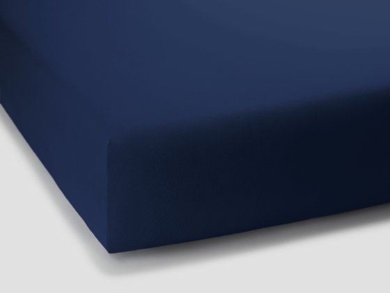 Spannbettlaken Bella Donna Jersey 037 FORMESSE Marine | 200x220-200x240