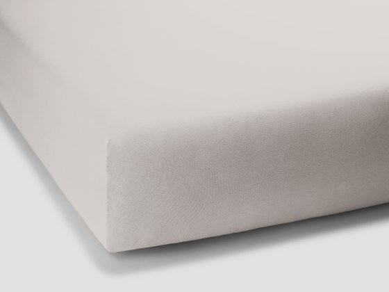 Spannbettlaken Bella Donna Jersey 037 FORMESSE Silber | 200x220-200x240