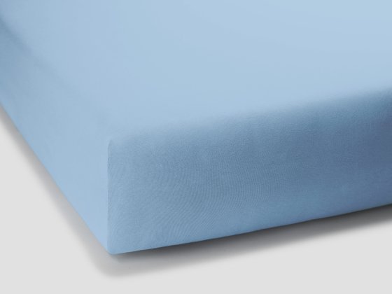 Spannbettlaken Bella Donna Jersey 037 FORMESSE Hellblau | 200x220-200x240