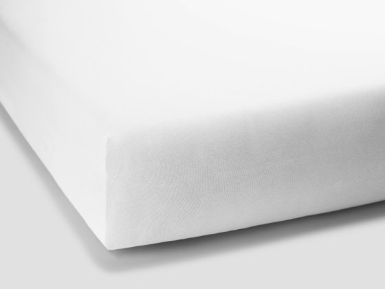 Spannbettlaken Bella Donna Jersey 037 FORMESSE Weiss | 200x220-200x240