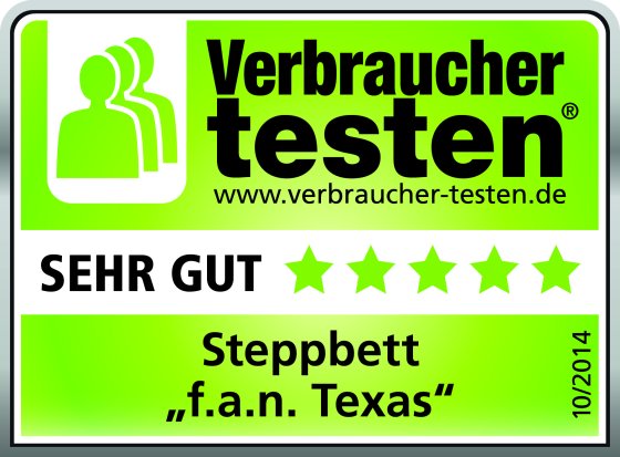 Bettdecke Texas Duo-Steppbett 200x200 frankenstolz 