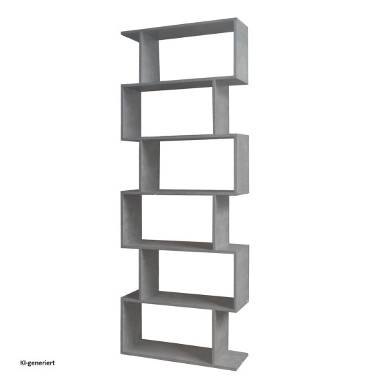 Regal 70x189 Thekla Beton 