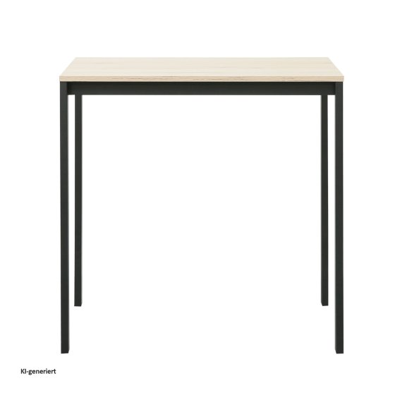 Esstisch Cedrik Artisaneiche-Schwarz 