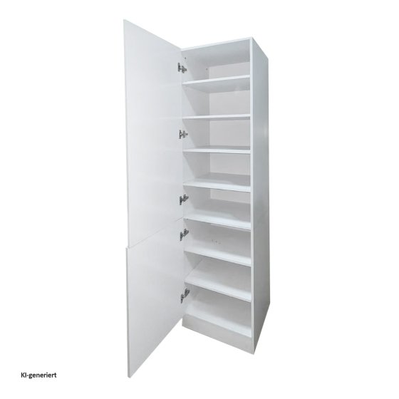 Küchenhochschrank Jenna Country Weiß 50 cm 