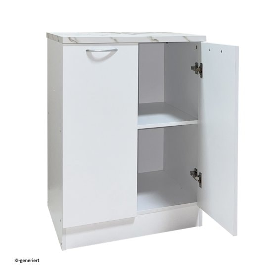 Küchenunterschrank Jenna Weiß 60 cm 