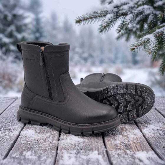 Knöchelschuh mit doppeltem Reißverschluss 