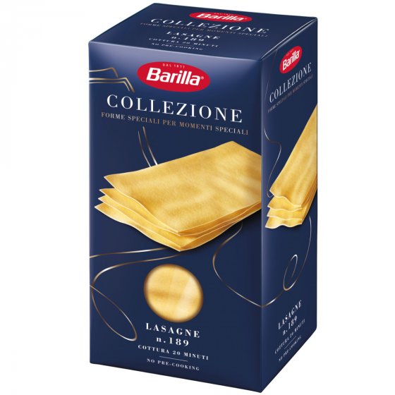Barilla Lasagne La Collezione Pasta aus Hartweizen 500g 5er Pack