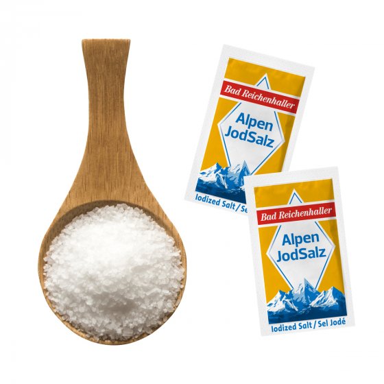 Bad Reichenhaller Marken Jodsalz Mini Portionspäckchen 2000 Stück 