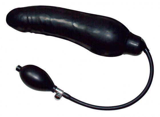Dildo Black Latex Balloon 