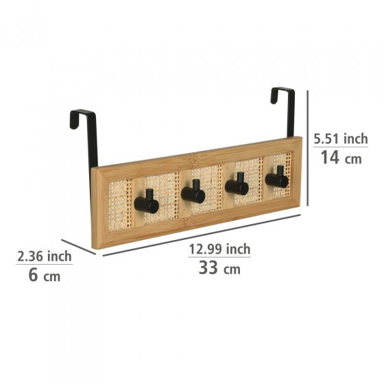 Türgarderobe Mod. Allegre, aus Bambus und Rattan 