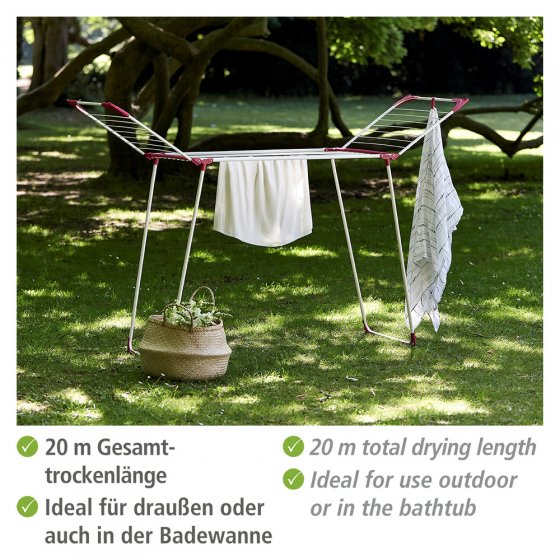 Wäschetrockner Mod. Summer Dry 13 m, 13 m Trockenlänge