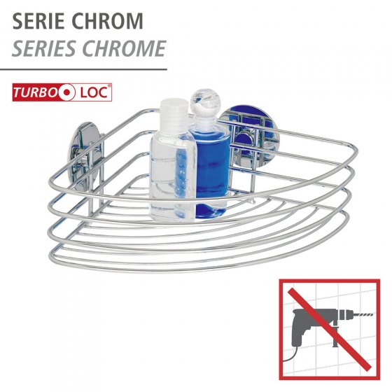 Turbo-Loc® Eckablage, Befestigen ohne bohren