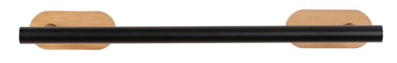 Turbo-Loc® Badetuchstange Mod. Orea Bamboo, 40 cm, Befestigen ohne bohren 