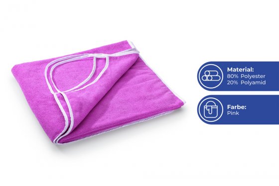 Wickel-Duschtuch Strandkleid, bei 40 °C maschinenwaschbar 