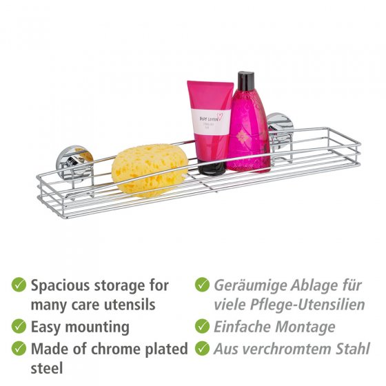 Vacuum-Loc® Maxiablage Mod. Milazzo, Befestigen ohne bohren 