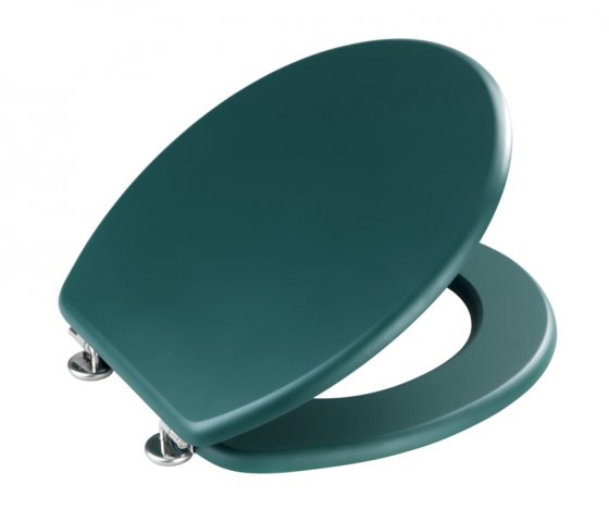 WC-Sitz Mod. Prima Dunkelgrün matt, MDF 