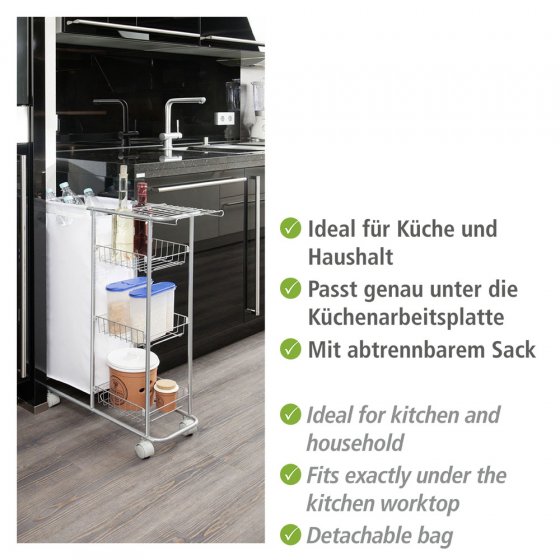 Sammelwagen Mod. Slim, 3 Etagen