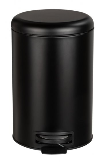 Treteimer Mod. Leman Easy Close Schwarz 20 L, mit herausnehmbarem Einsatz