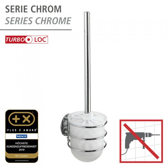 Turbo-Loc® WC-Garnitur, Befestigen ohne bohren