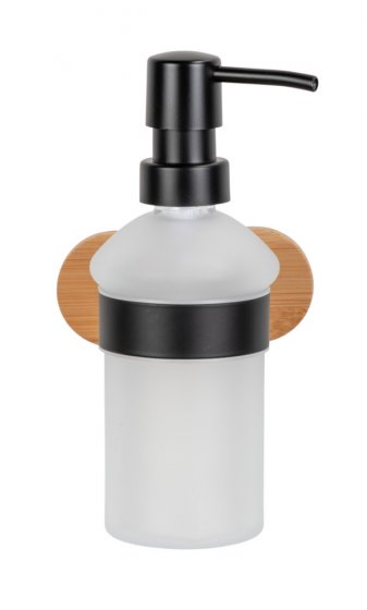 Turbo-Loc® Seifenspender Mod. Orea Bamboo, Befestigen ohne bohren 