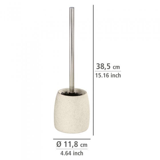 WC-Garnitur Mod. Goa Beige, in Naturstein-Optik