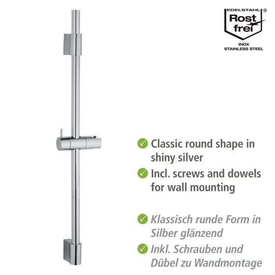 Duschstange Mod. Classic Chrom 70 cm, 70 cm 
