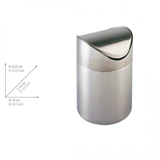 Kosmetikeimer Mod. Otranto Edelstahl, 3 Liter, rostfrei