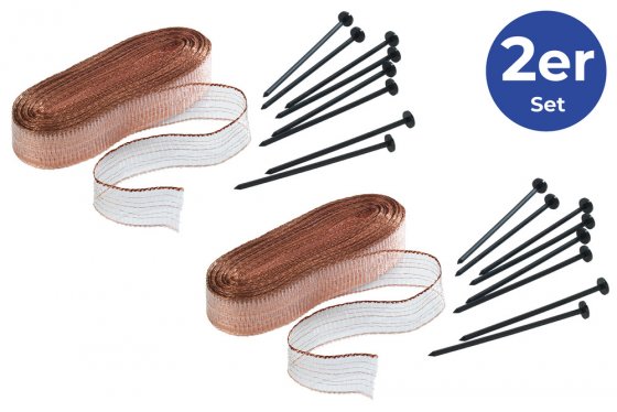 Schnecken-Stopp 8 Meter 2er Set, effektive Schneckenabwehr 