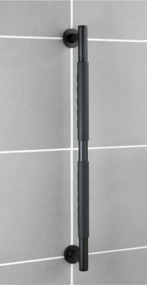 Wandhaltegriff Mod. Secura 65,5 cm Schwarz, TÜV Bauart geprüft