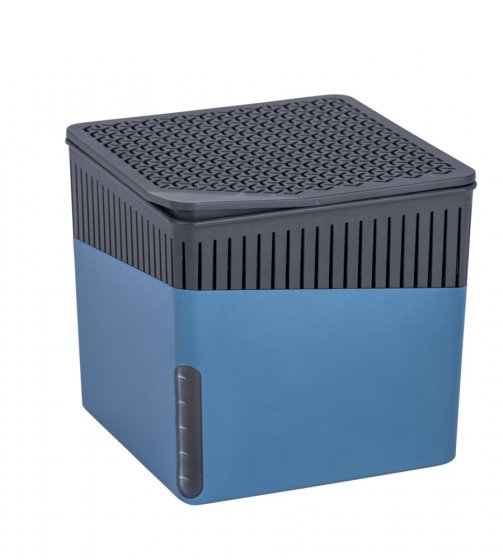 Raumentfeuchter Mod. Cube, Blau, 1000 g, 2er Set, für Räume bis ca. 80 m³