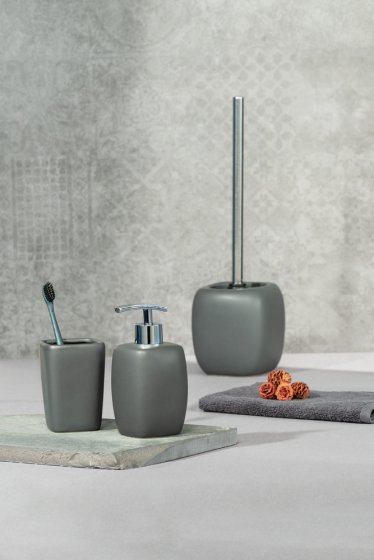 WC-Garnitur Mod. Faro Grey, aus Keramik
