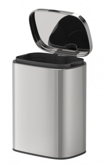 Wand-Kosmetikeimer Mod. Sare Glänzend 5 L, Easy Close Absenkautomatik 