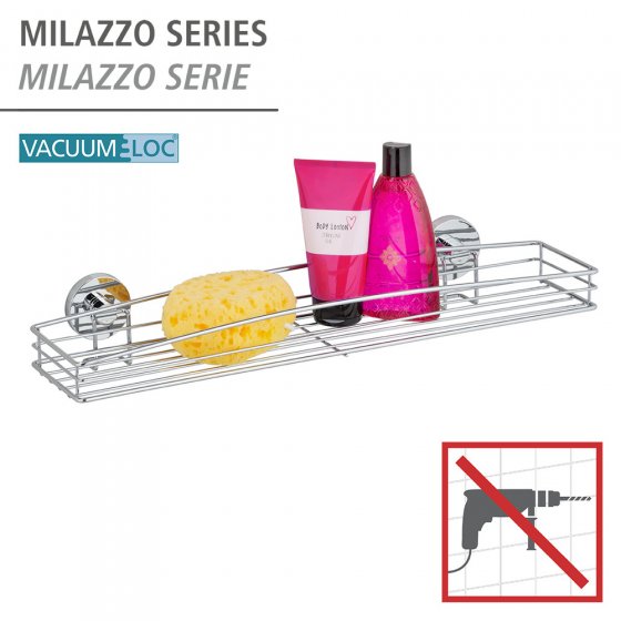 Vacuum-Loc® Maxiablage Mod. Milazzo, Befestigen ohne bohren 