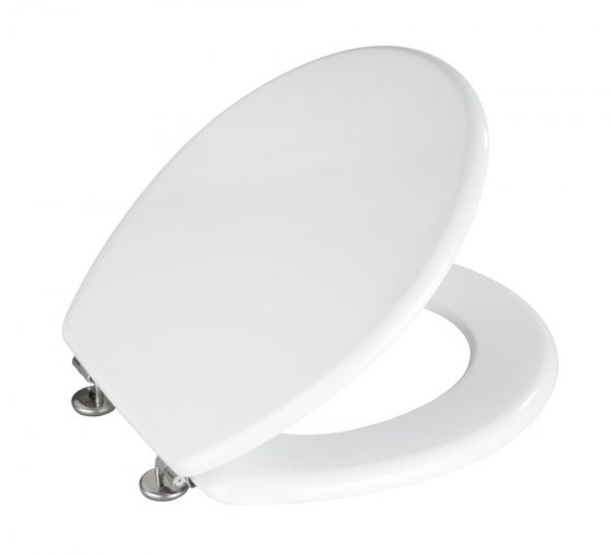 WC-Sitz Mod. Prima Weiß, MDF, FSC® zertifiziert 