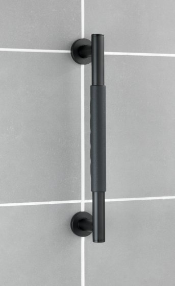 Wandhaltegriff Mod. Secura 40,5 cm Schwarz, TÜV Bauart geprüft