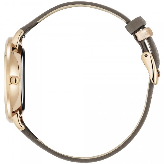 Damenuhr Edelstahl roséfarben Basic rosé taupe 