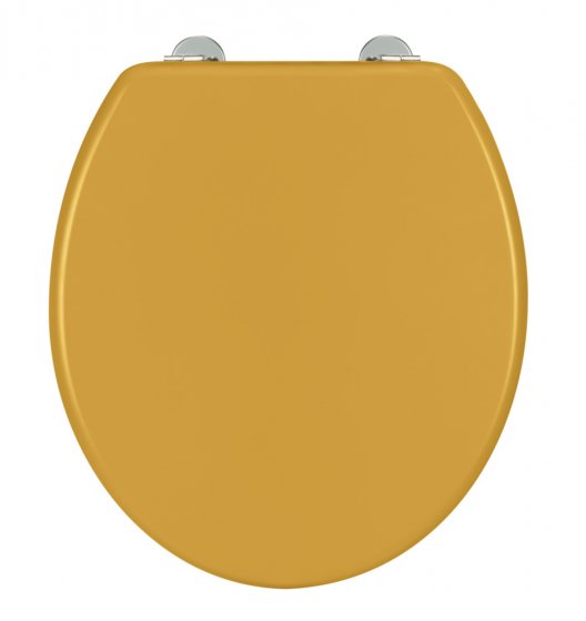 WC-Sitz Mod. Prima Senfgelb matt, MDF, FSC® zertifiziert 
