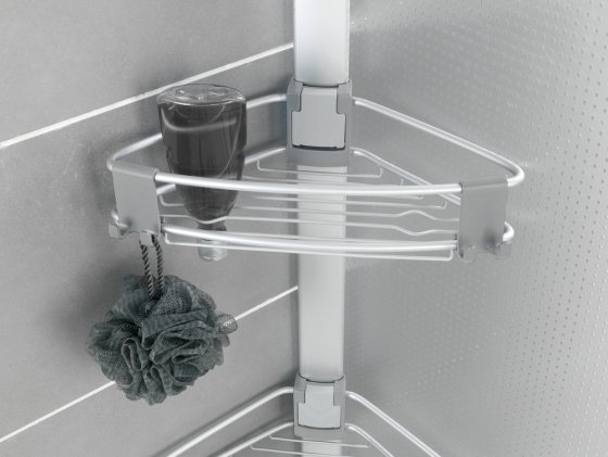 Teleskop Duschecke Mod. Purio, aus hochwertigem Aluminium 
