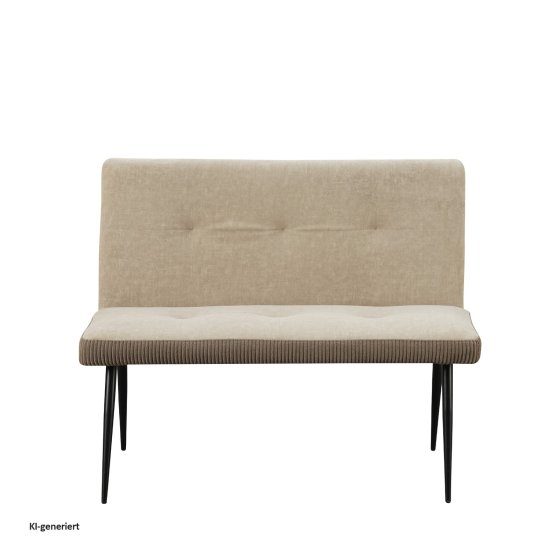 2-Sitzer Bank Taupe Joschka 