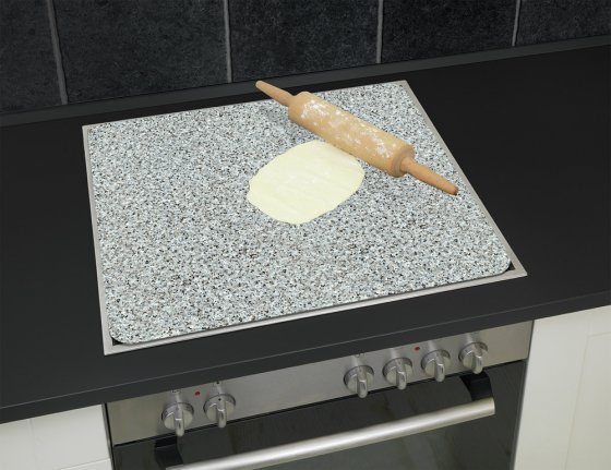 Multi-Platte Mod. Granit, Spritzschutz, Herdblende, Schneidbrett 